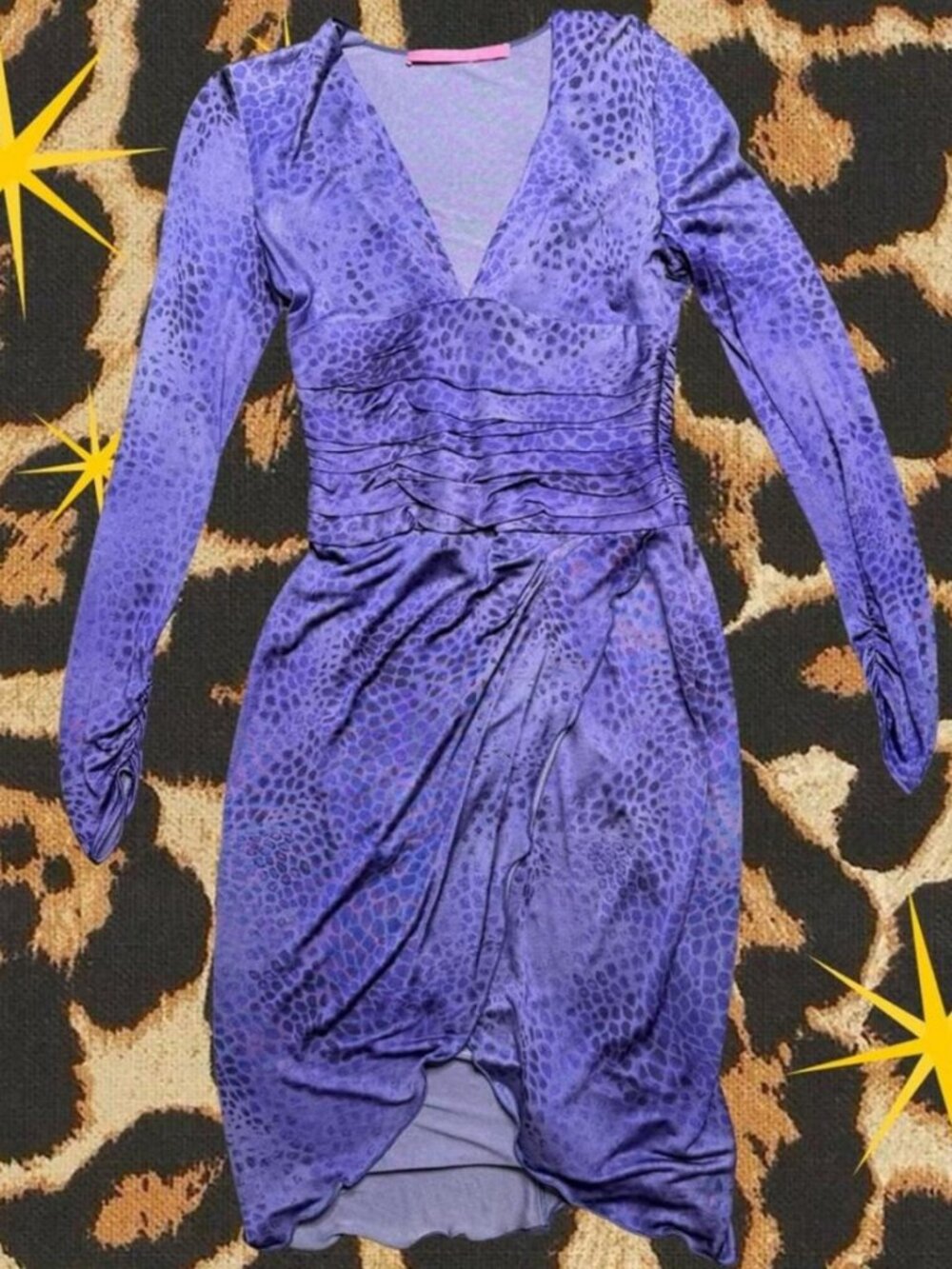 Emanuel Ungaro Women's Purple Shirt-dresses
